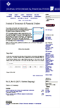 Mobile Screenshot of journalofeconomics.org