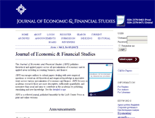 Tablet Screenshot of journalofeconomics.org